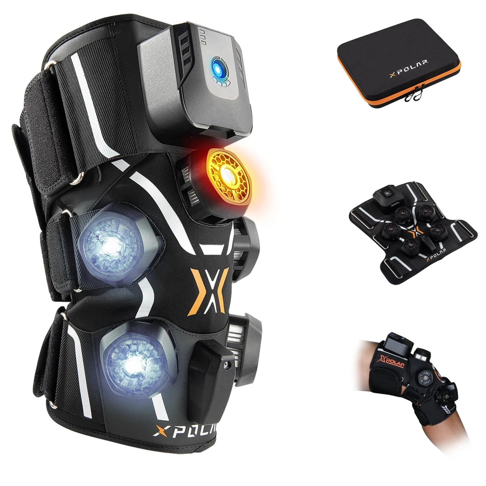 Knee Massagers Pain Relief Device with Ice and Heat Therapy, 5 Therapy Modes